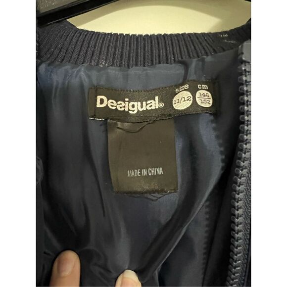 ‎Desigual Girl's Coat Cerezas - Picture 7 of 9